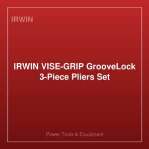 IRWIN VISE-GRIP GrooveLock 3-Piece Pliers Set