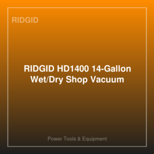 RIDGID HD1400 14-Gallon Wet/Dry Shop Vacuum