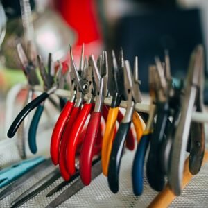 Wall-Mounted Tool Organizer Rack